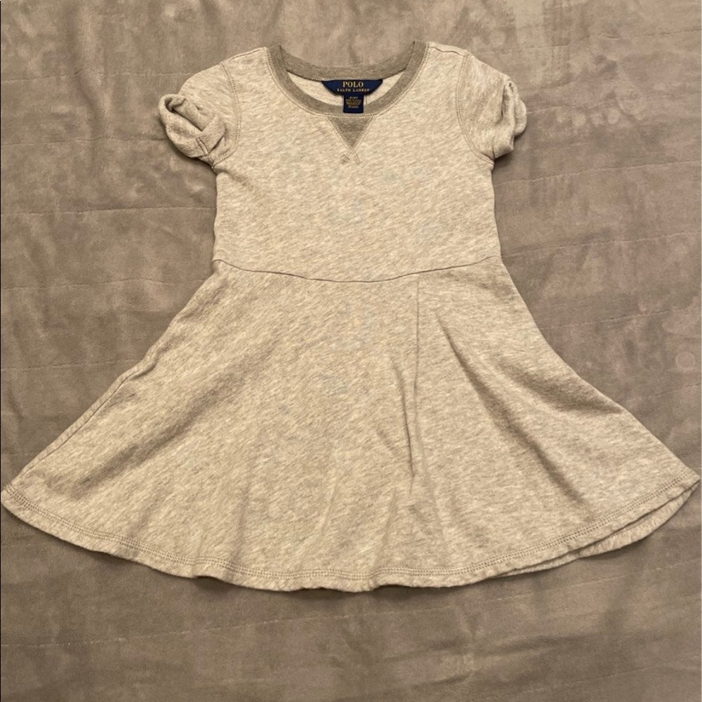 Polo Girls Ralph Lauren Gray dress Size 4T